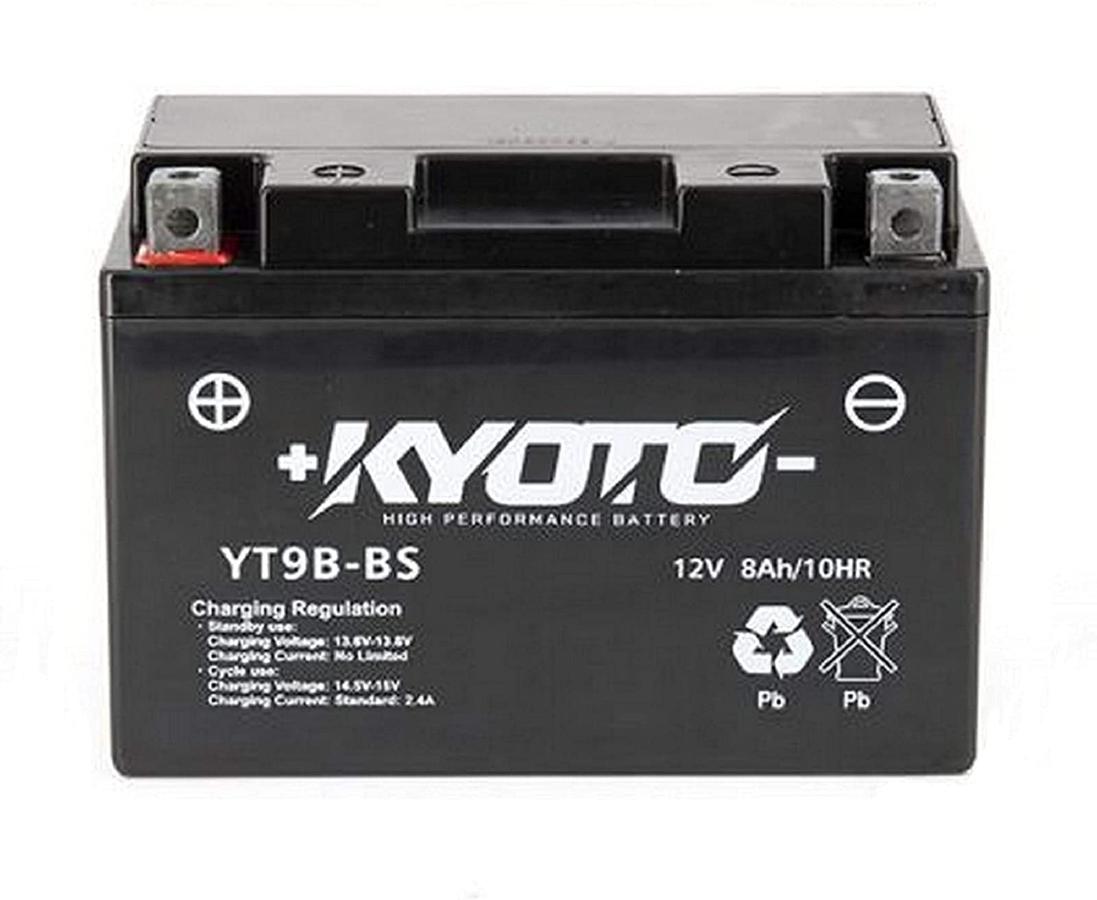 Batteria auto KYOTO Moto GT9B BS EN AGM 12V 8Ah 110A